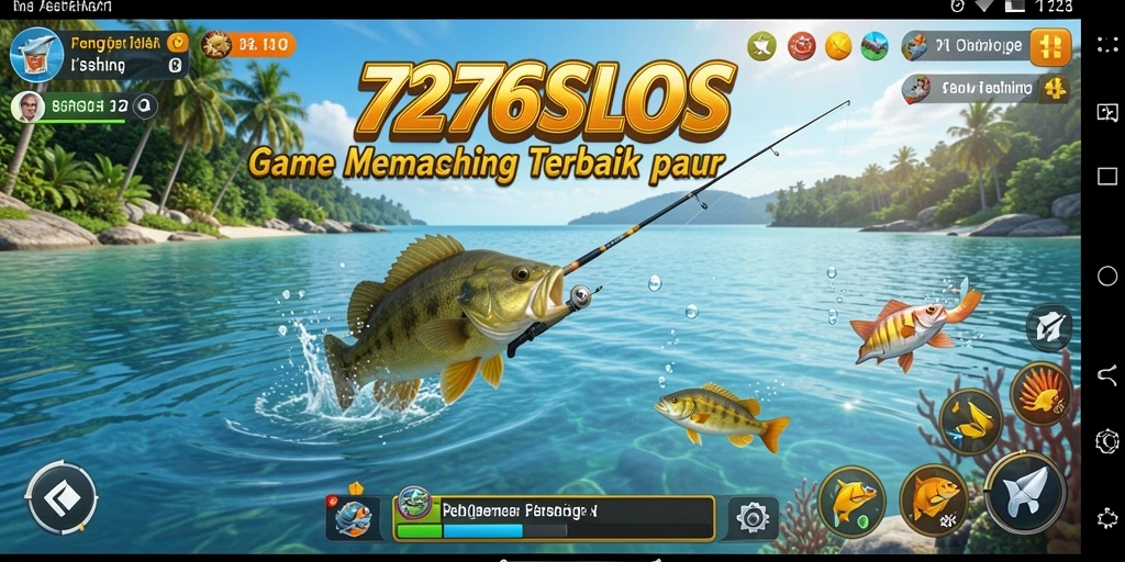 Tangkapan ikan besar dalam gameplay 7276SLOTS yang menarik.