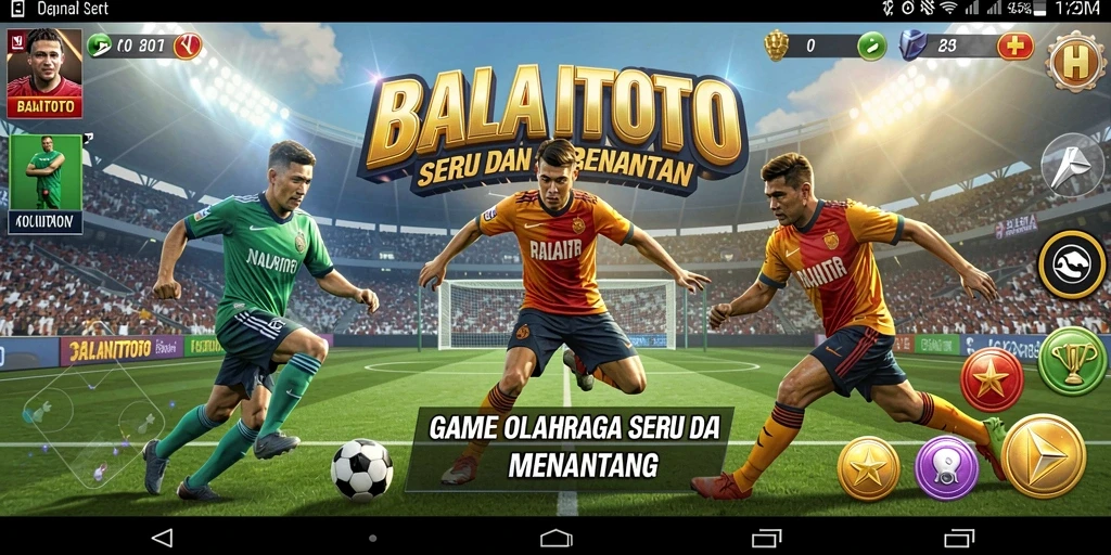 Tampilan gameplay seru saat bermain BALAITOTO dengan teman-teman.