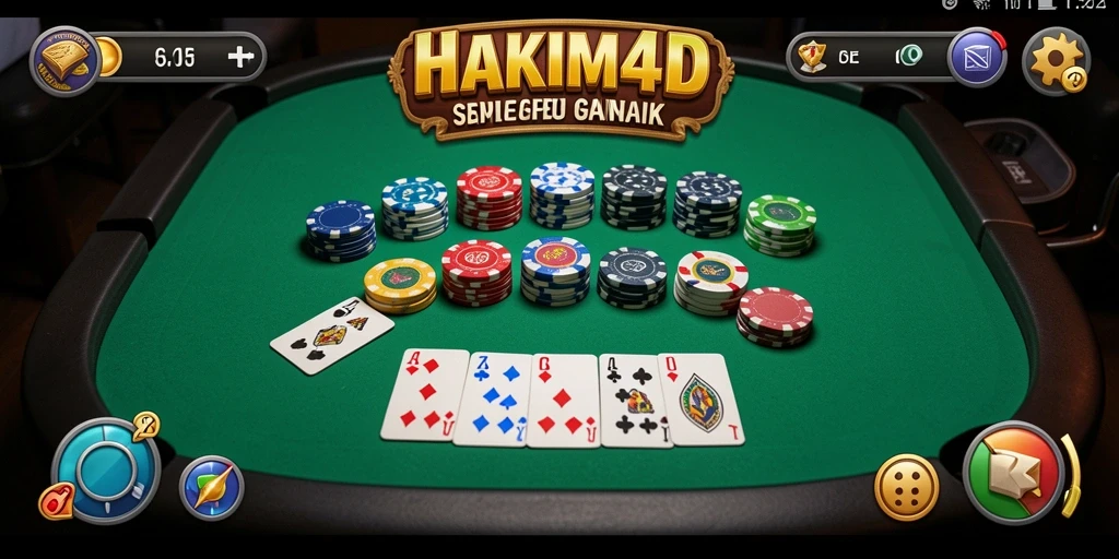 Tampilan gameplay HAKIM4D yang seru dan interaktif.