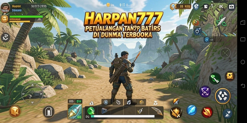 Tangkapan layar HARAPAN777 menampilkan petualangan seru di dunia terbuka.