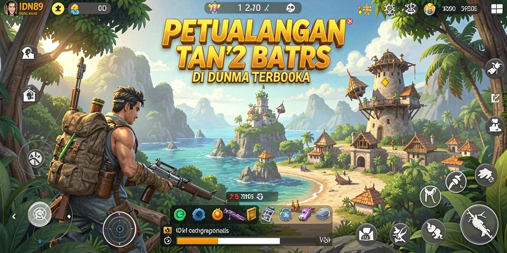 Visualisasi gameplay yang menakjubkan di dunia Open World.
