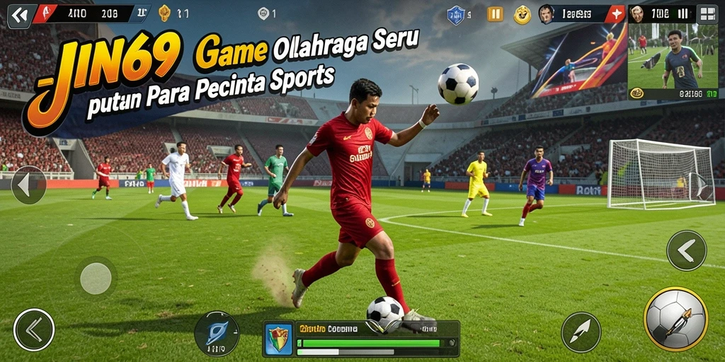 Tampilan gameplay <strong>JIN69</strong> yang mendebarkan dengan berbagai olahraga menantang.