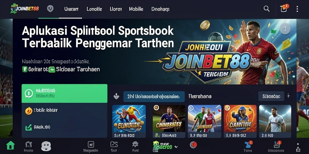 Screenshot dari gameplay Sportsbook JOINBET88 yang menarik.