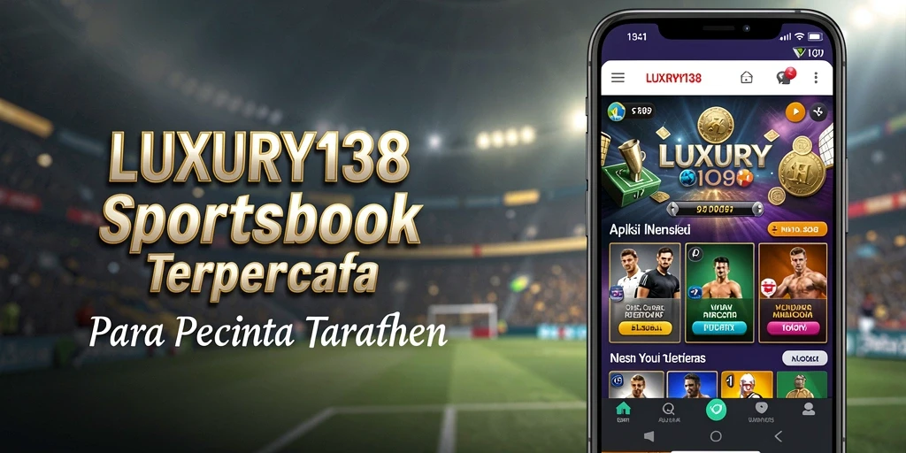 Tampilan antarmuka LUXURY138 yang modern dan intuitif untuk Sportsbook.