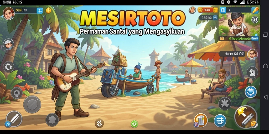 Tangkapan layar gameplay <strong>MESIRTOTO</strong> menampilkan keseruan bermain yang santai.