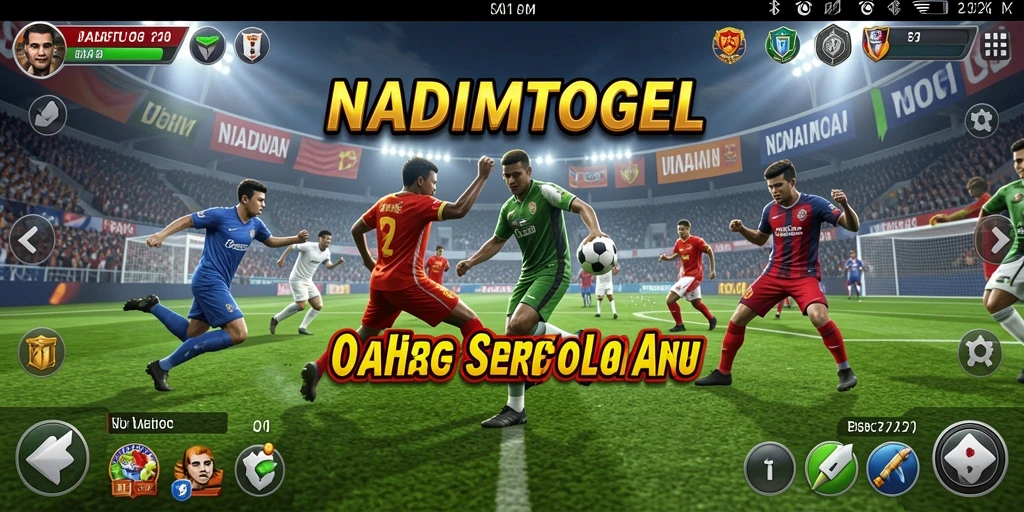 Tampilan menarik gameplay NADIMTOGEL dengan fitur olahraga seru.