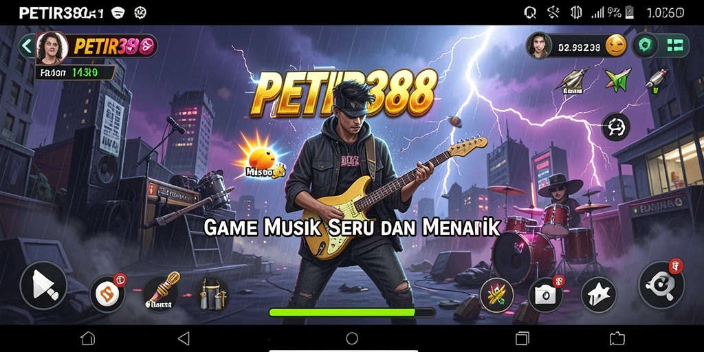 Tampilan gameplay PETIR388 yang seru dan mengasyikkan.