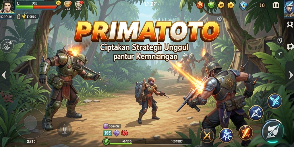 Tampilan gameplay seru dan strategi permainan yang menantang.
