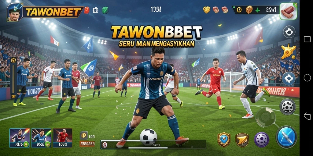 Tampilan menarik dari gameplay TAWONBET yang menegangkan.