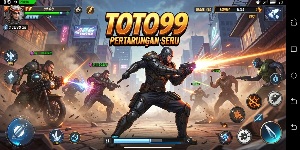 Screenshot TOTO99 menampilkan aksi pertarungan yang mendebarkan.