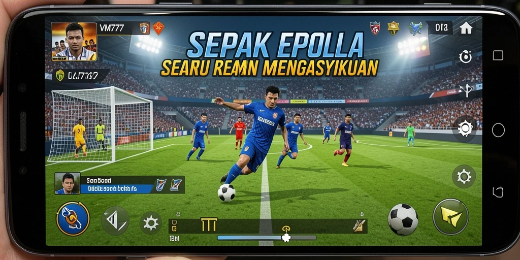 Tampilan gameplay VM777 yang menegangkan dan menantang di lapangan hijau.