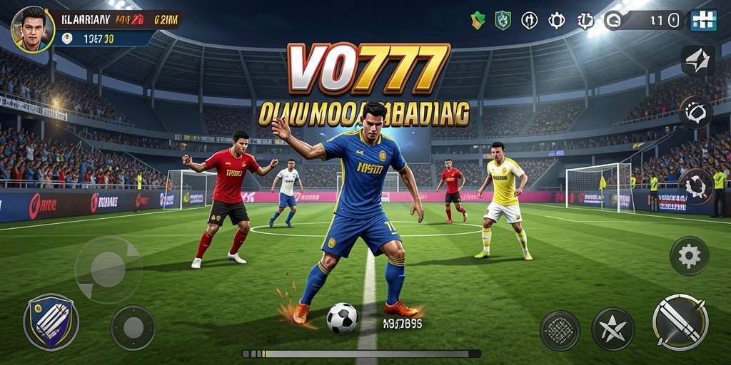 Tampilan menegangkan dari pertandingan olahraga di VO777.